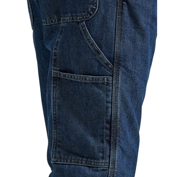 NWT Wrangler Men's and Big Men's Relaxed Fit Fleece Lined Cargo Jean size: 40x32 - Picture 5 of 10